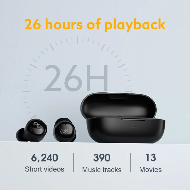 True Wireless Bluetooth 5.3 Earbuds