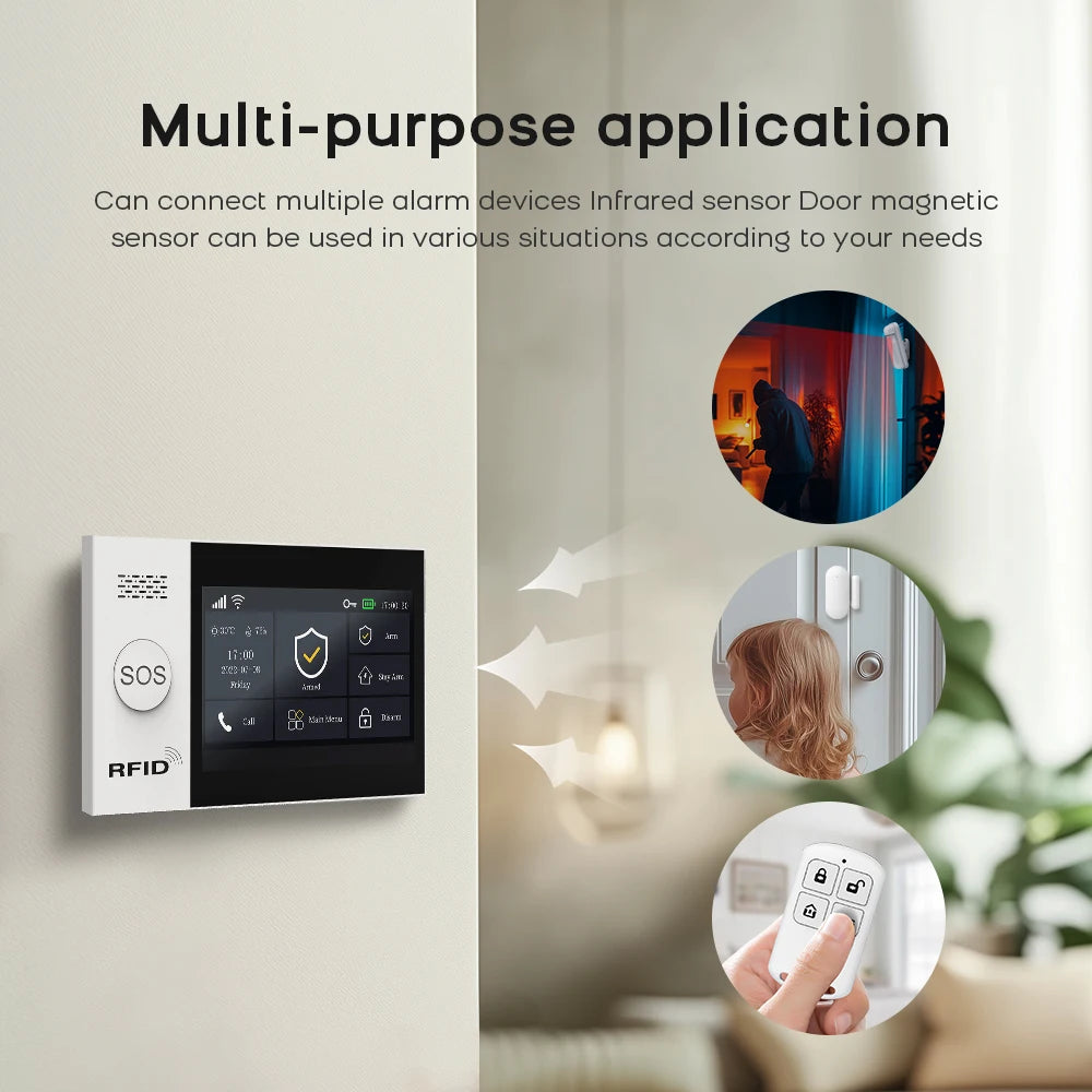 Wireless Smart Home Security Alarm System