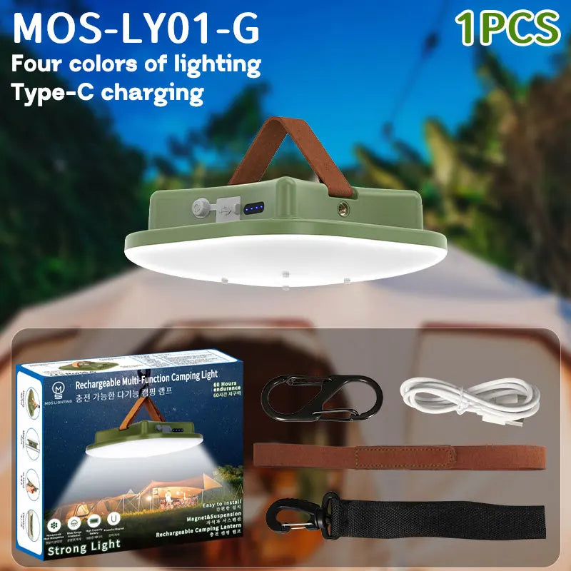 80W Rechargeable Camping Lantern