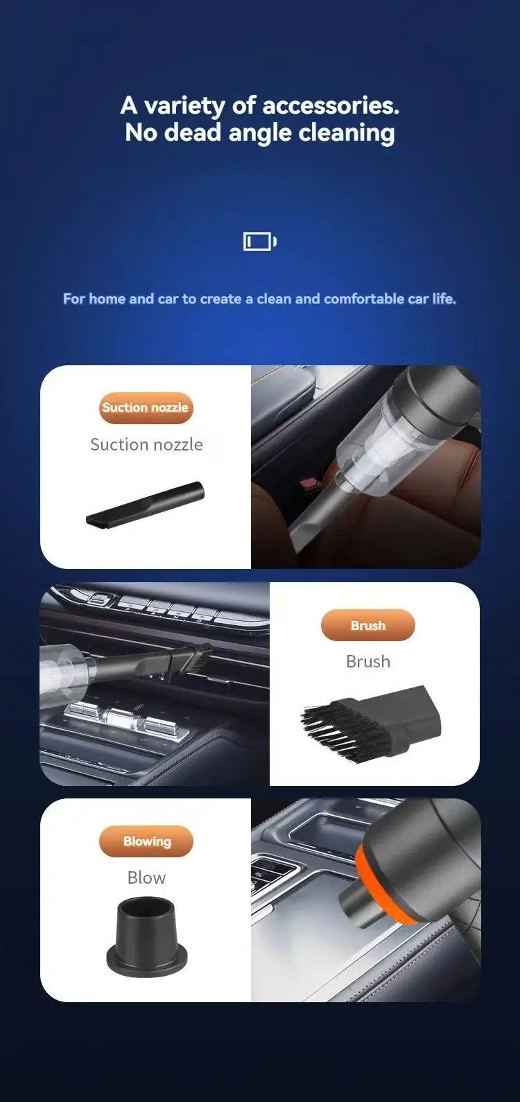 Cordless Handheld Vacuum Cleaner