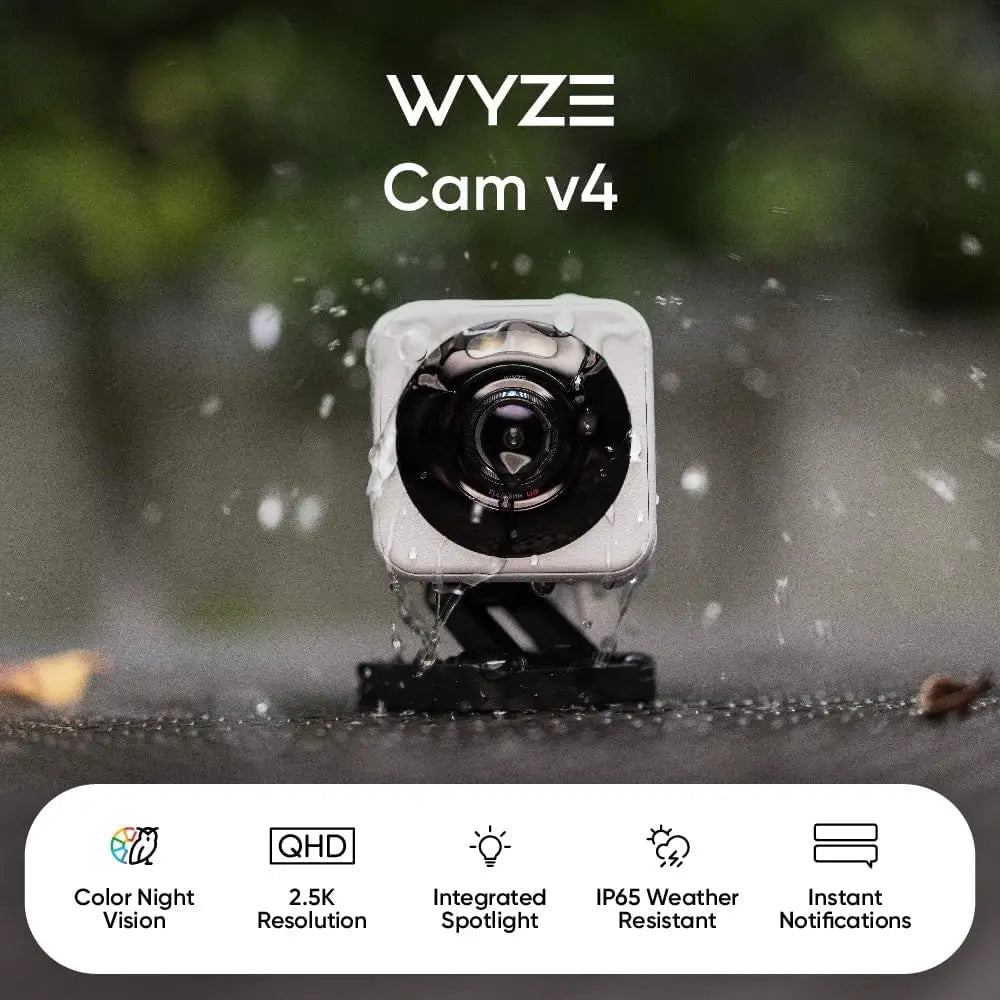 2K Smart WiFi Security Camera