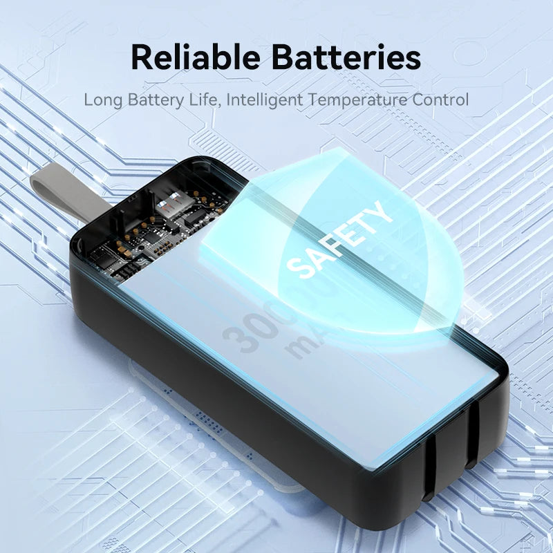 30,000mAh Power Bank | 22.5W Fast Charging Portable Charger