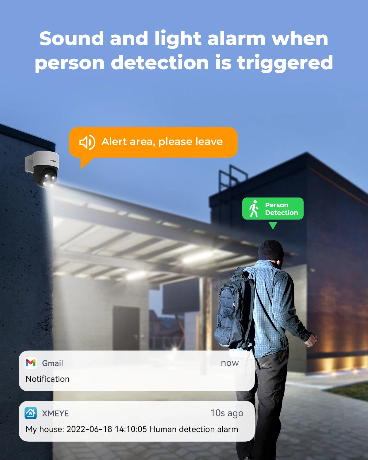 PoE PTZ Dome IP Camera