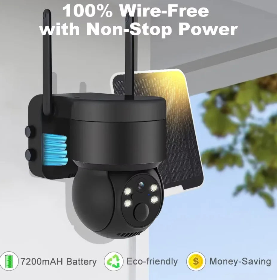 Solar WiFi Security Camera