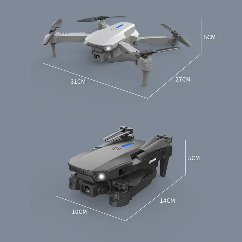 New E88 Pro RC Drone 4K Professional