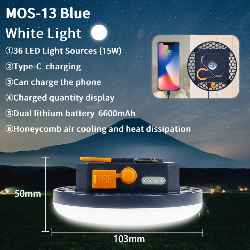 Rechargeable 9900mAh Camping Lantern