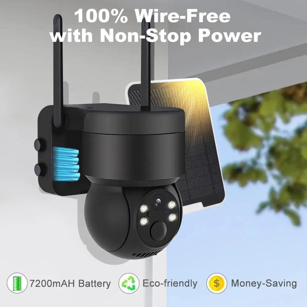 Solar WiFi Security Camera