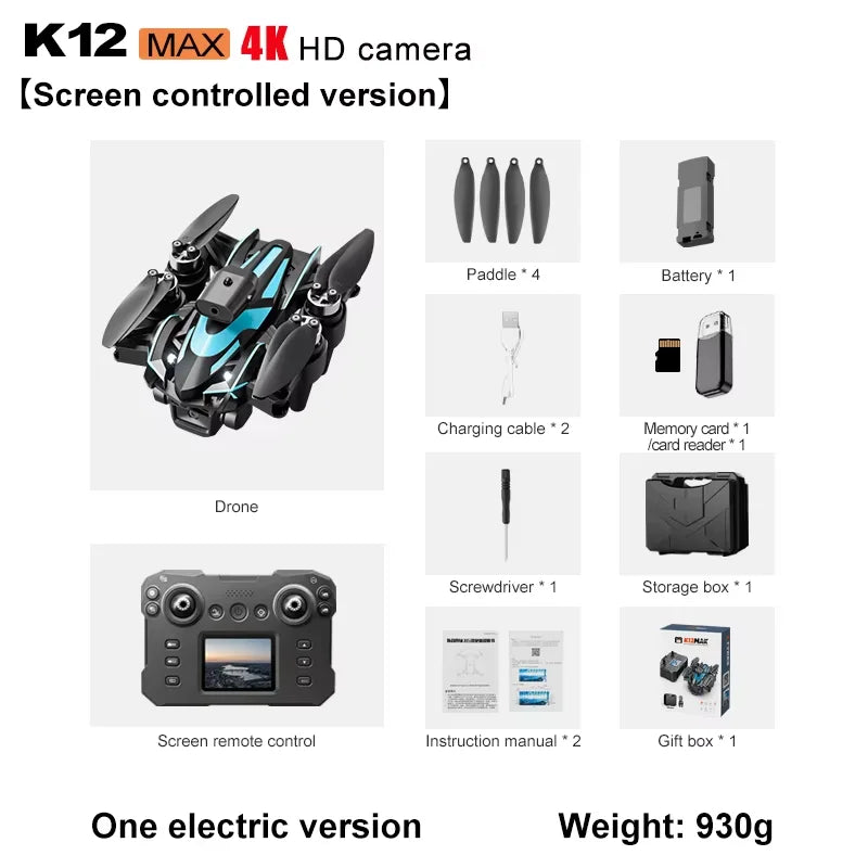 Newest K12 MAX Mini Drone