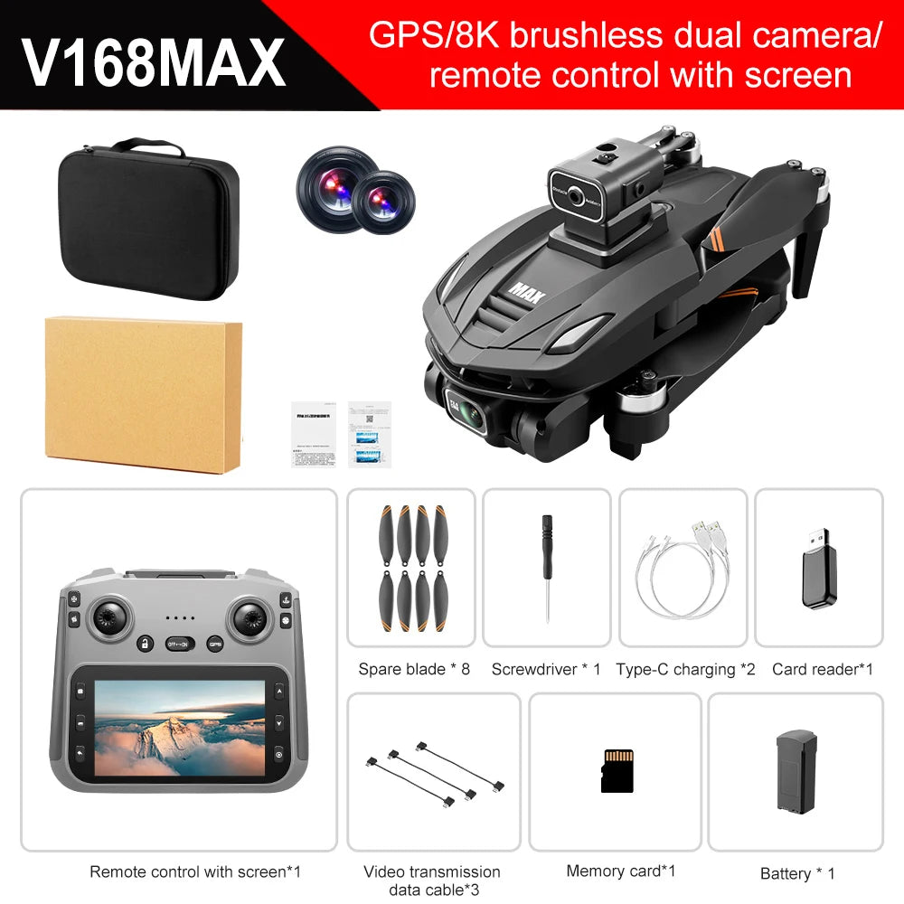 V168 Max Drone (2025 Model)