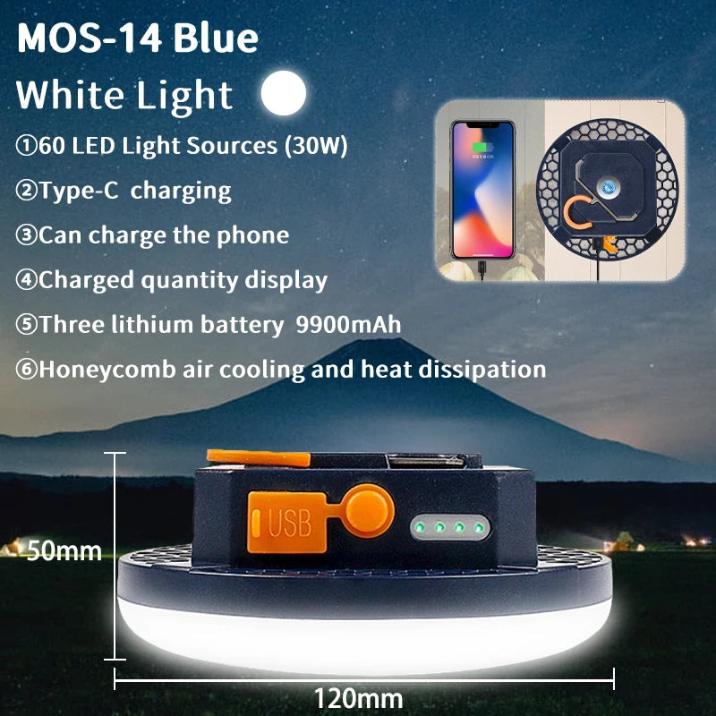Rechargeable 9900mAh Camping Lantern