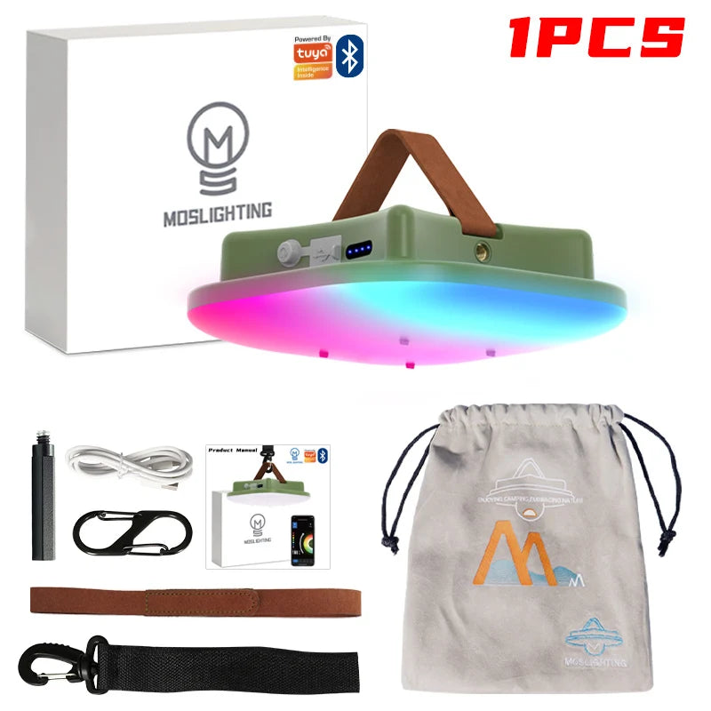 80W Rechargeable Camping Lantern