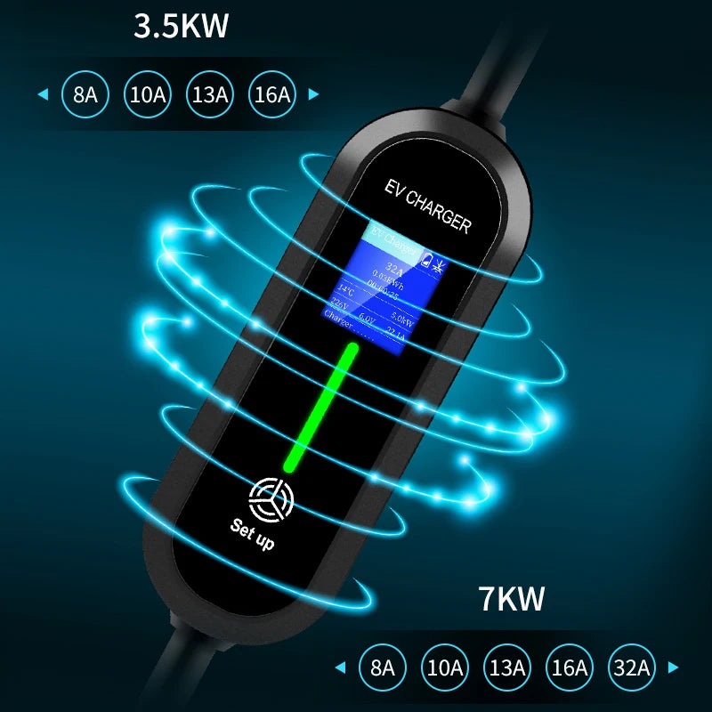 EV Portable Charger | Type 1 / Type 2