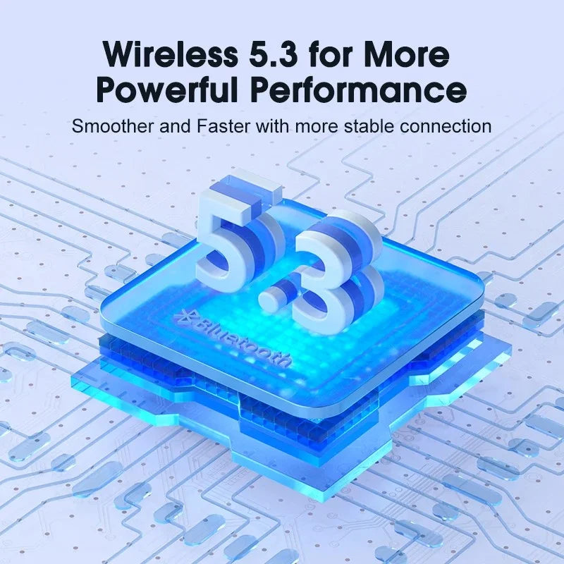 True Wireless Bluetooth 5.3 Earbuds