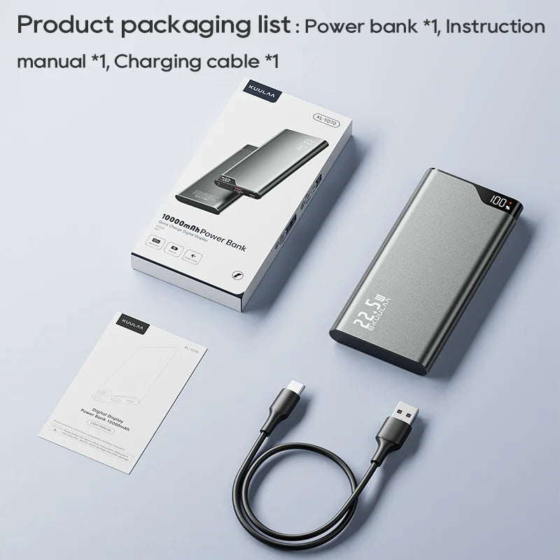 2PCS Portable Power Bank Set