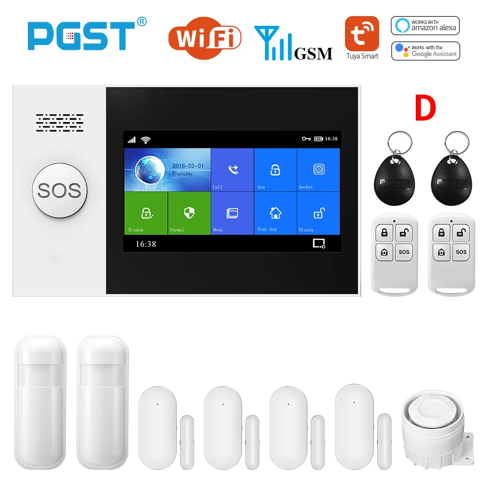 Wireless Smart Home Security Alarm System