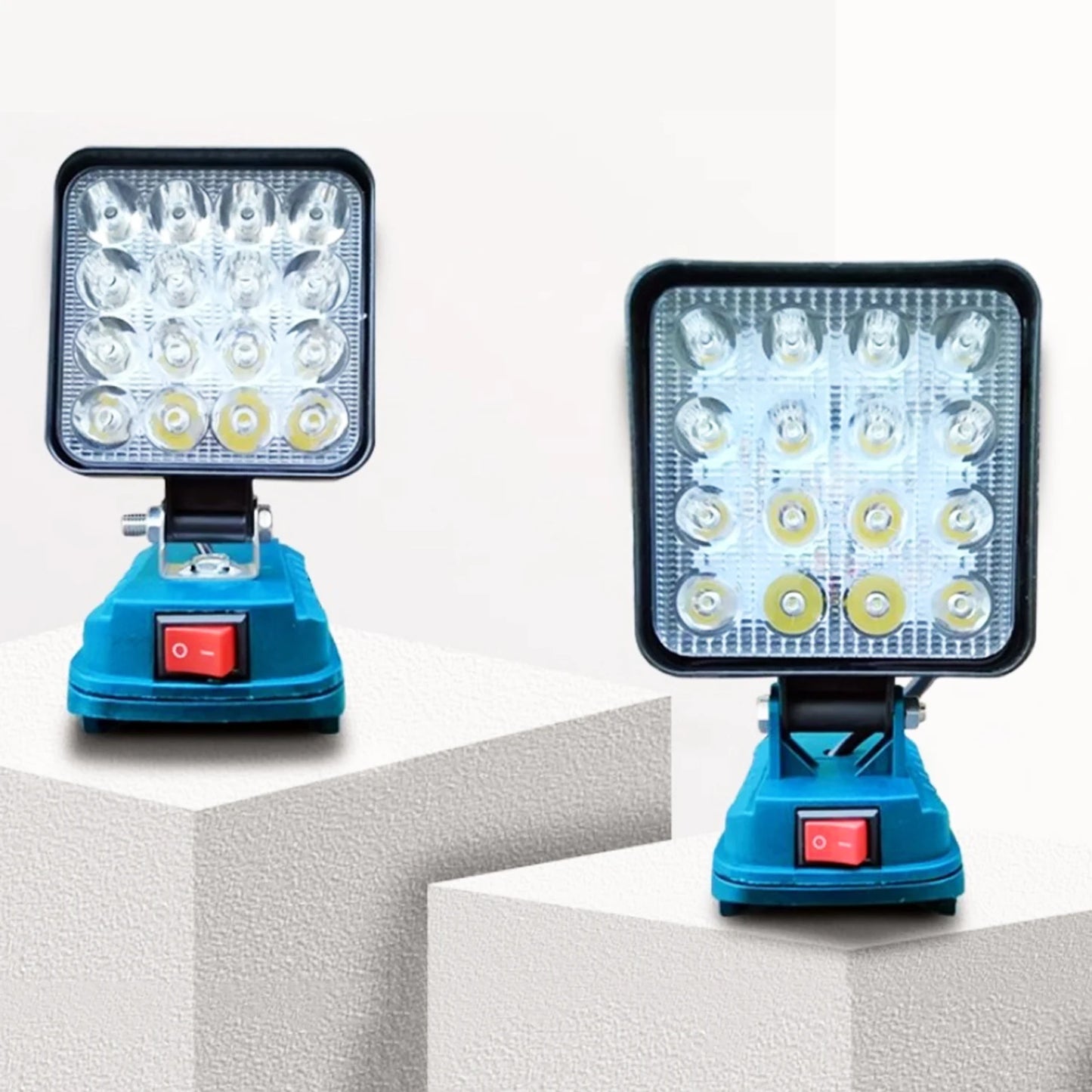 Portable LED Spotlight | 4-Inch Cordless Outdoor