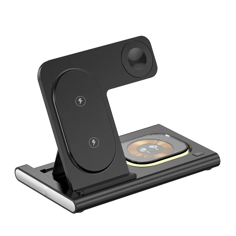 30W 3-in-1 Foldable Wireless Charging Stand