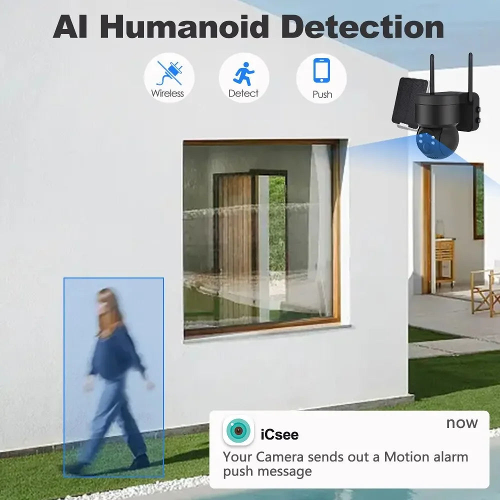 Solar WiFi Security Camera