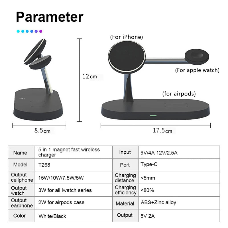 3-in-1 Wireless Charger Stand