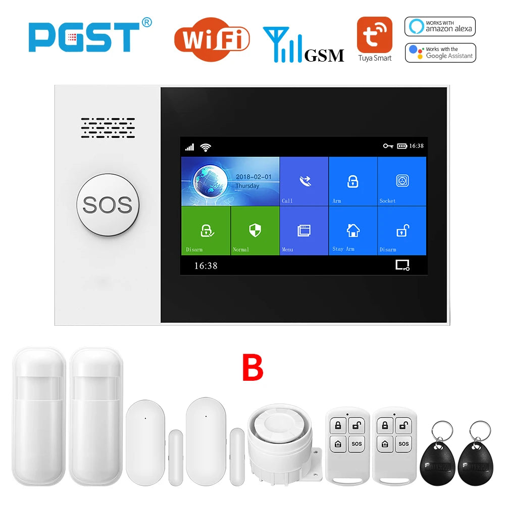Wireless Smart Home Security Alarm System