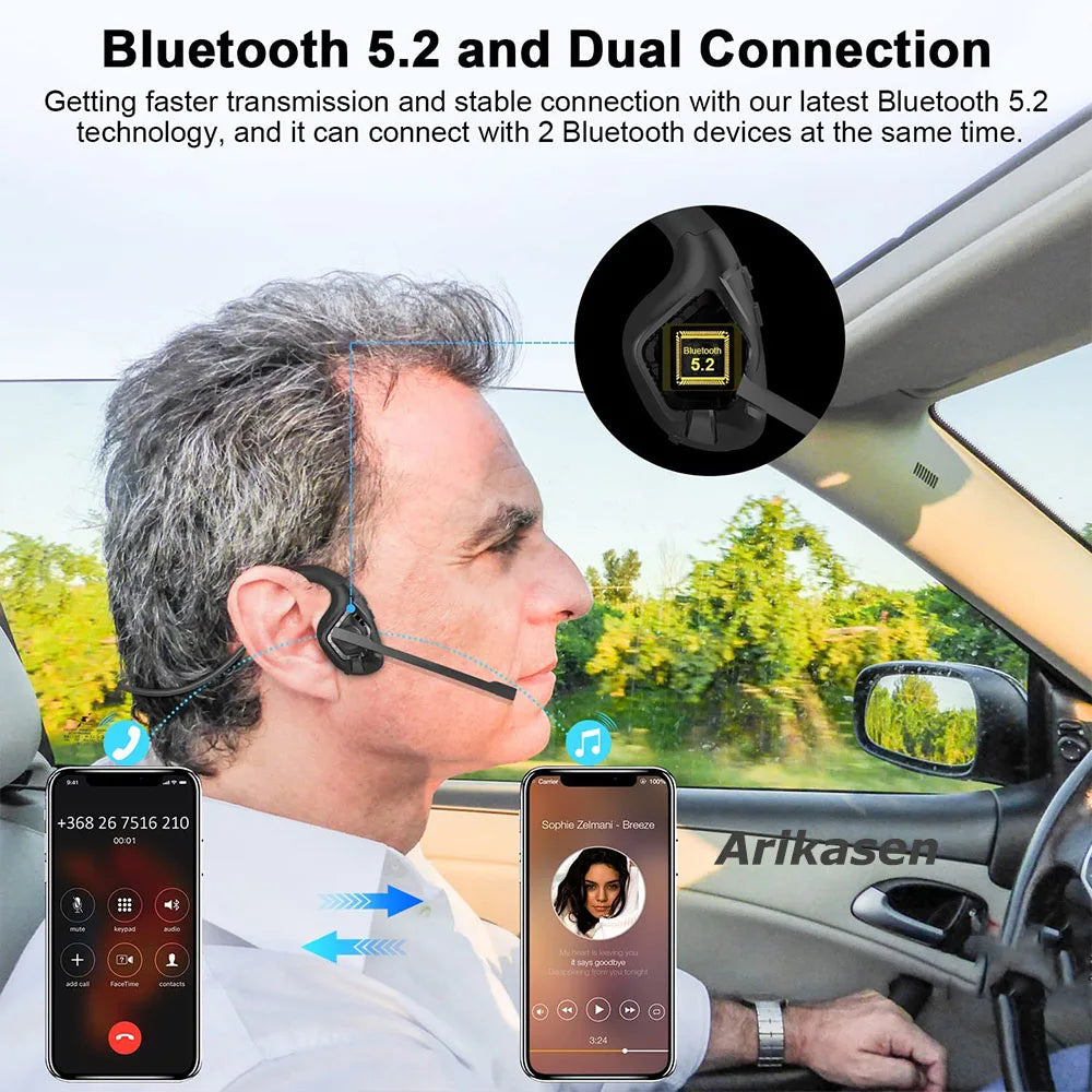 Open-Ear Bluetooth Headphones