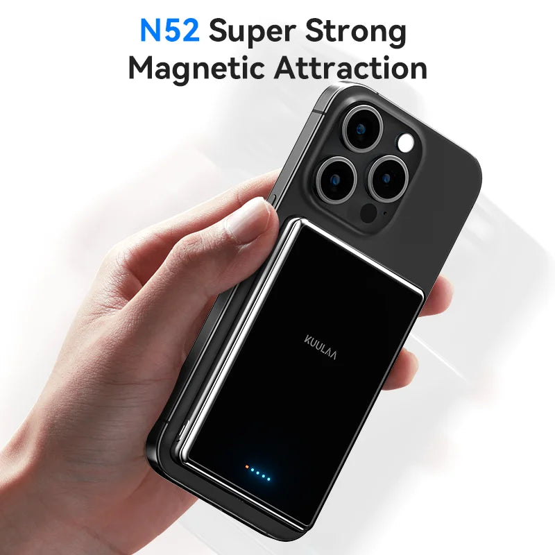 Slim Magnetic Power Bank 10,000mAh
