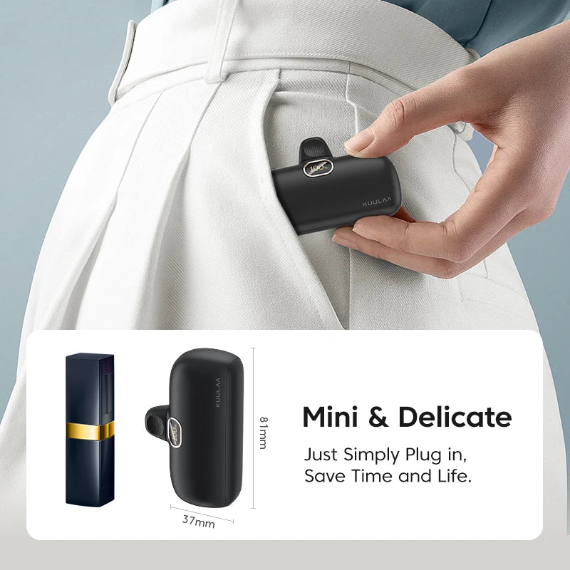3PCS Mini Power Bank Set