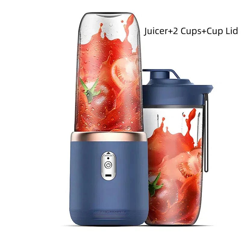 Double Cup Portable Juicer & Blender