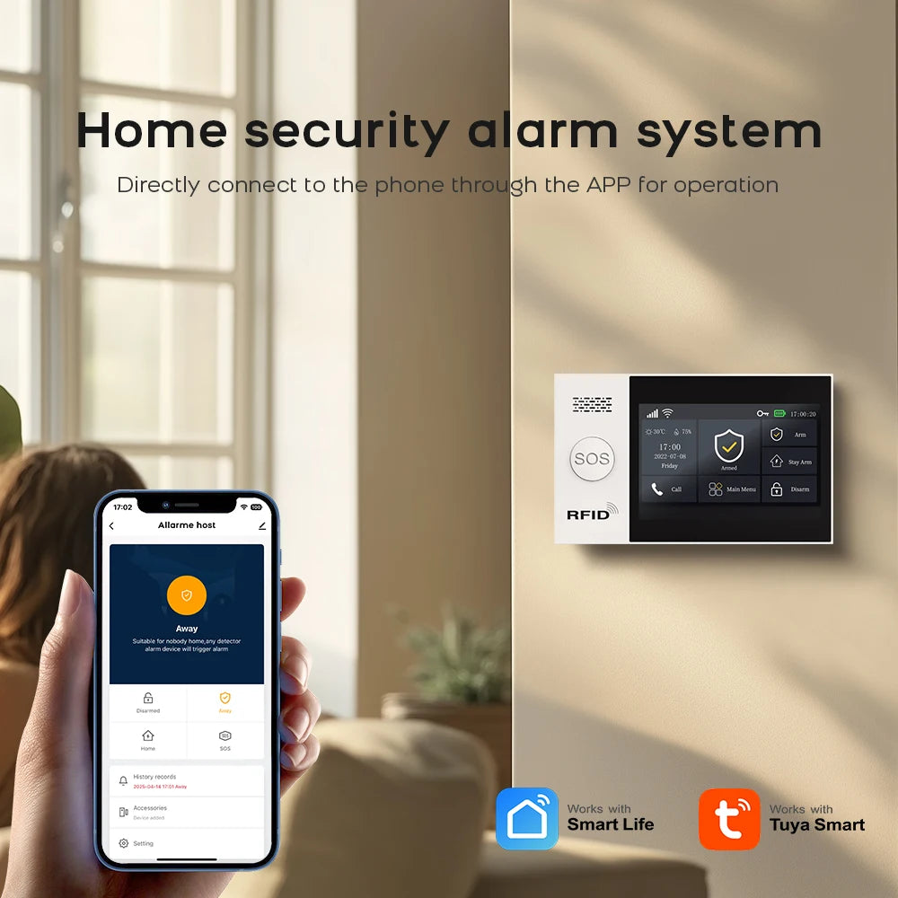 Wireless Smart Home Security Alarm System