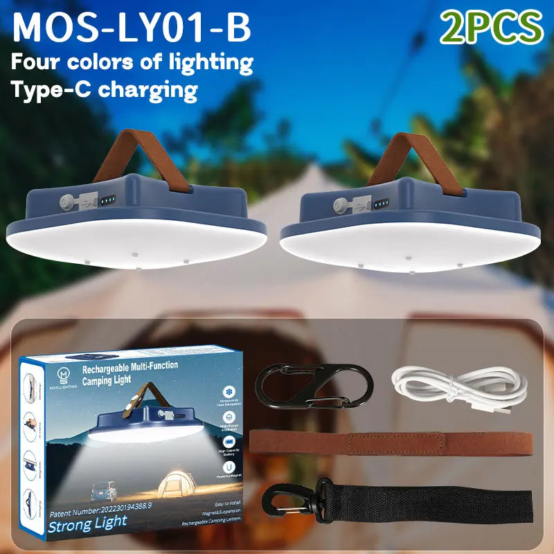 80W Rechargeable Camping Lantern