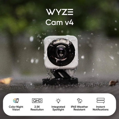 2K Smart WiFi Security Camera