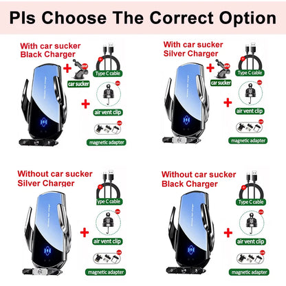 Magnetic Wireless Car Charger