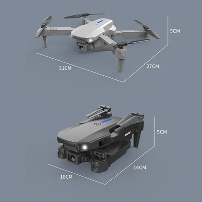 New E88 Pro RC Drone 4K Professional
