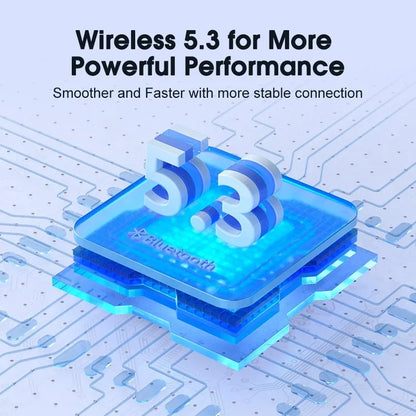 True Wireless Bluetooth 5.3 Earbuds