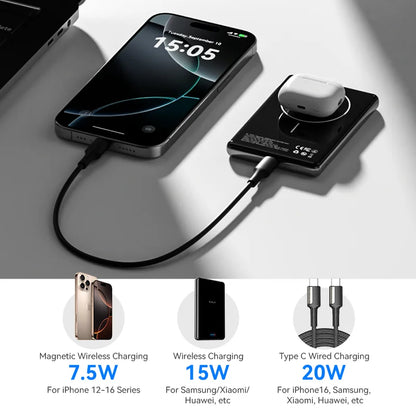 Slim Magnetic Power Bank 10,000mAh