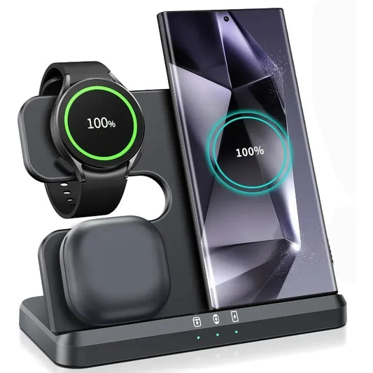 3-in-1 Desktop Wireless Charging Stand