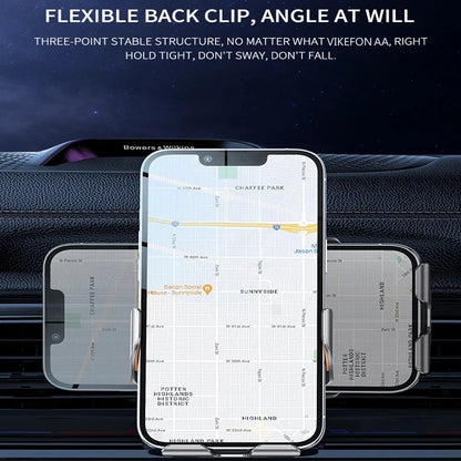 15W Wireless Car Charger | Auto-Sensing Phone Holder