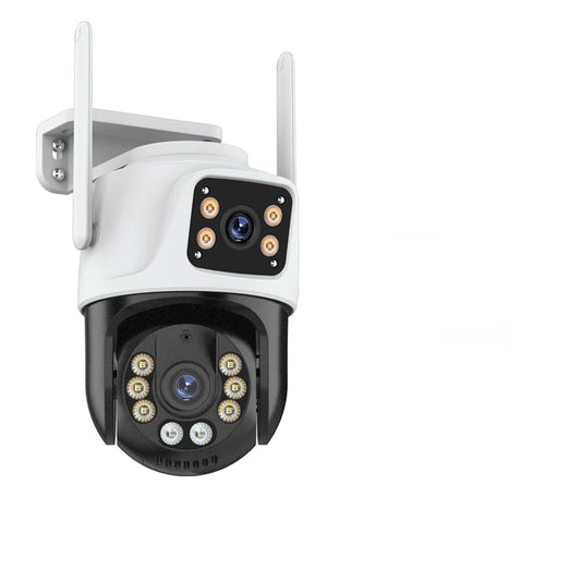 Triple-Lens PTZ WiFi Security Camera