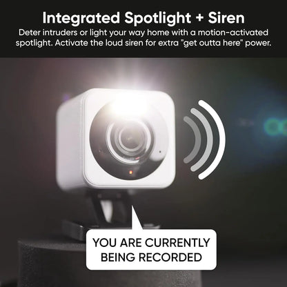2K Smart WiFi Security Camera